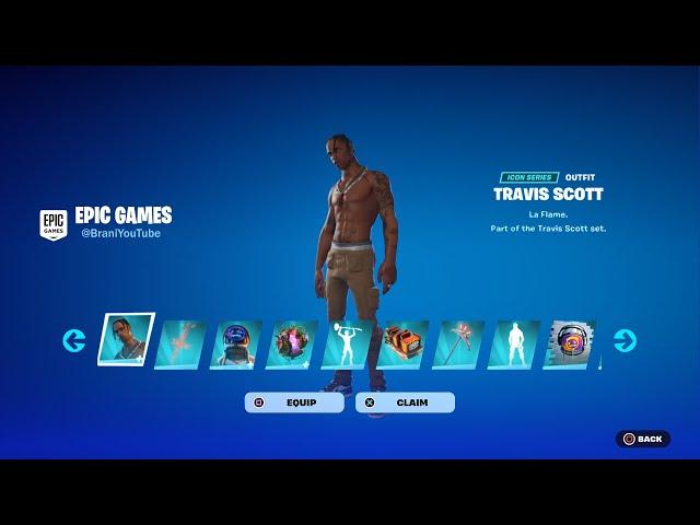 HOW TO GET TRAVIS SCOTT SKIN FOR FREE IN FORTNITE 2024!