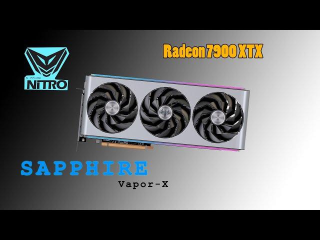 Sapphire 7900 XTX Nitro+ Review Unboxing benchmark