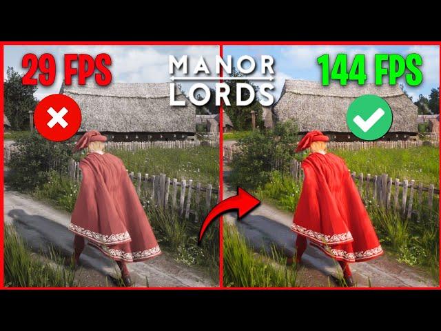 Manor Lords But With Broken Graphics! (FPS BOOST)