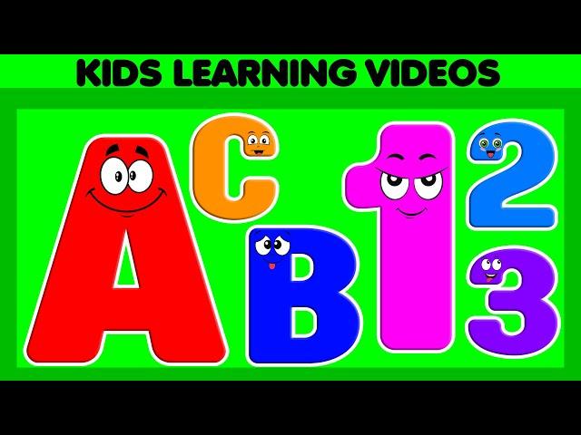 Learn ABC Phonics Numbers | English Alphabet A to Z | Preschool Learning Videos | #abcsong