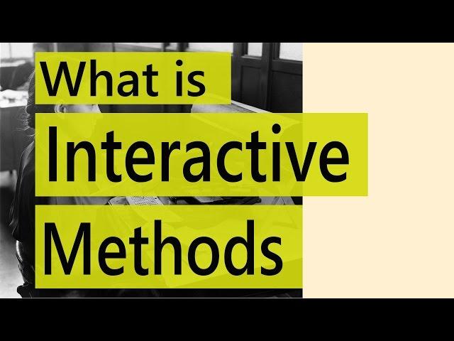 what is interactive methods | Interactive teaching styles |  Education Terminology || SimplyInfo.net