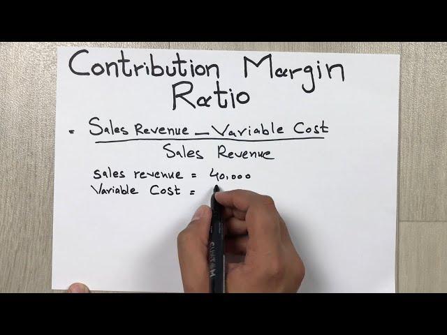 How to Calculate Contribution Margin Ratio - Easy Way