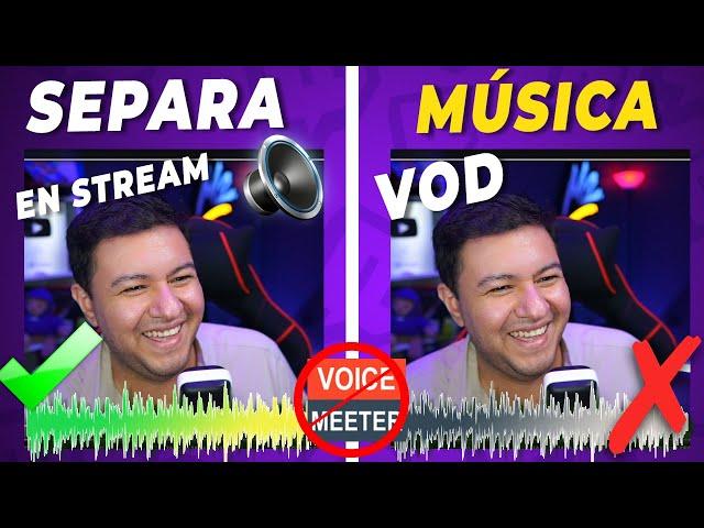 Como Separar pistas de audio FACIL SIN VOICEMEETER en OBS para tus Streams en Twitch.