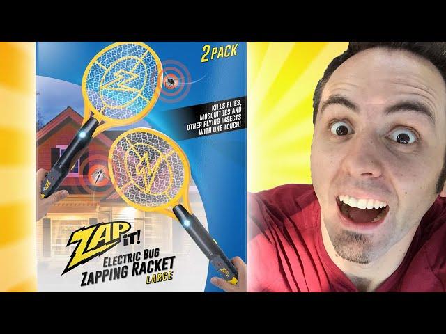 Best Bug Zapper Racket | Zap It Electric Bug Zapping Racket Unboxing & First Look Review