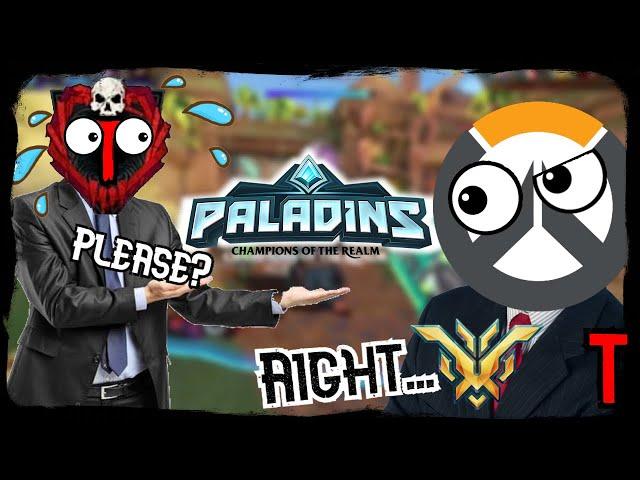 I FORCED a Top 500 Overwatch Player to Play Paladins For The First Time...