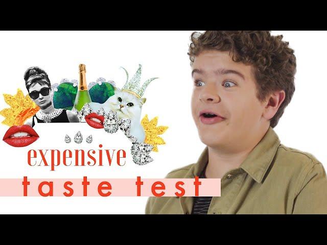 We Tortured ‘Stranger Things’ Star Gaten Matarazzo With | Expensive Taste Test