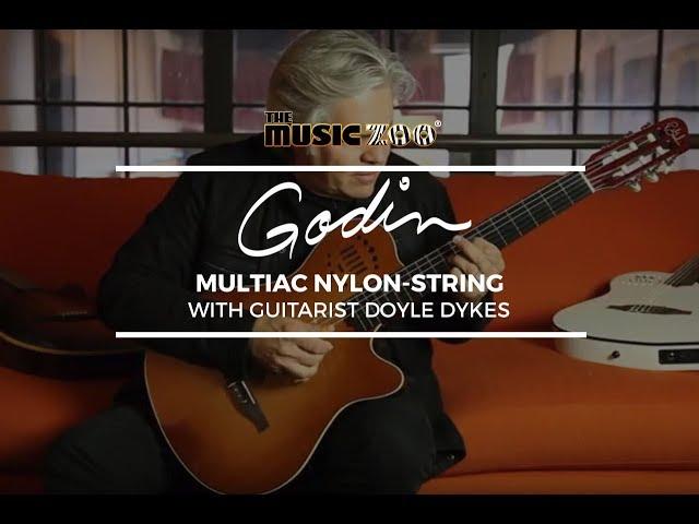 Doyle Dykes Demos The Godin Multiac Series Nylon At The Music Zoo