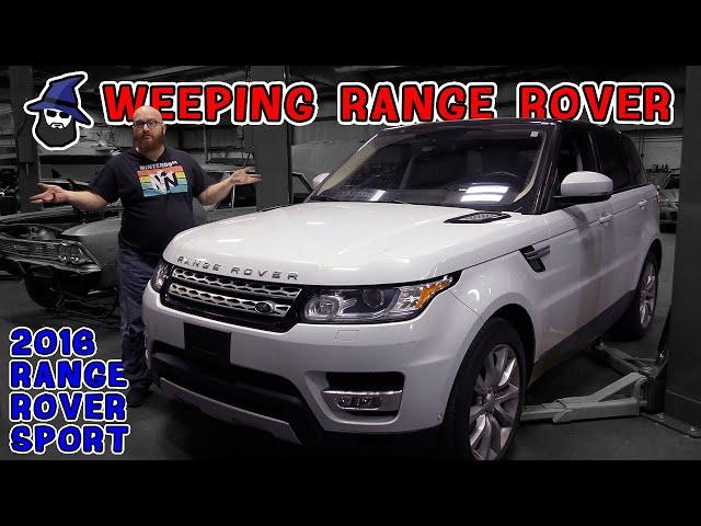 Weeping Range Rover! The CAR WIZARD fixes a common car problem on this 2016 Sport