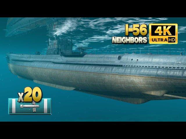 I-56: Devastating Japenese submarine - World of Warships