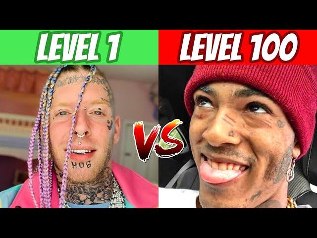 Ranking RAPPERS From Level 1 To Level 100! (2022 FAN CHOICES)