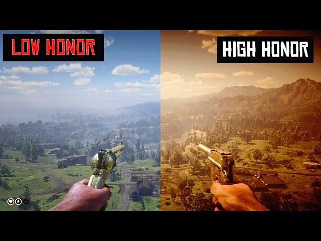 RDR2 - Dead Eye Differences with High Honor and Low Honor