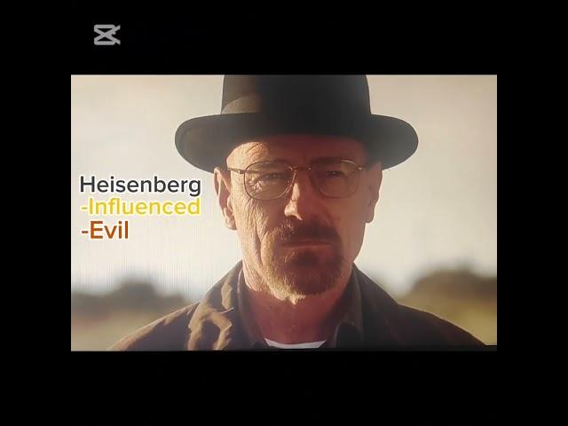 Characters of breaking bad Who are Broken, influenced,pure evil,good #breakingbadedit #Bettercallbad