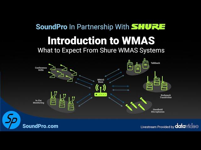 Unlock the Future: Introduction to WMAS & What to Expect from Shure WMAS Systems [Webinar]