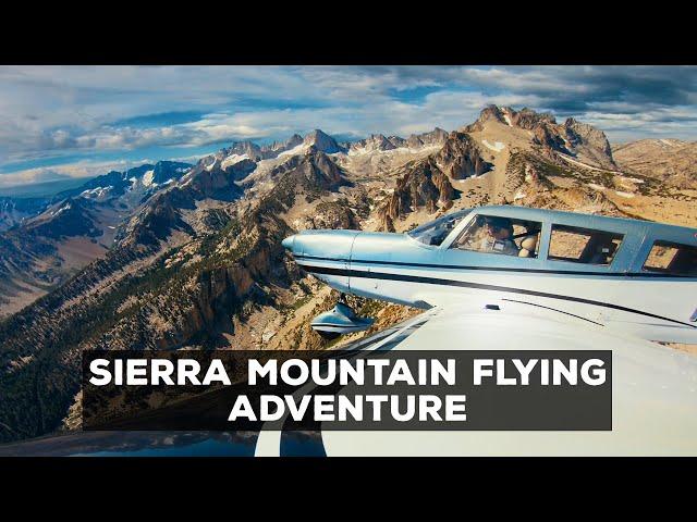 Learning to fly Epic mountain passes in the Sierra Wilderness