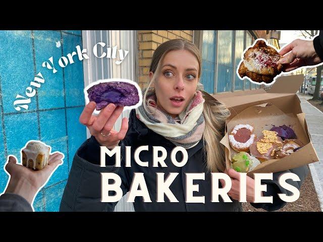 Instagram Famous MICRO BAKERIES in New York City! Kora Doughnut, L'Appartement 4f & Kemi Dessert Bar
