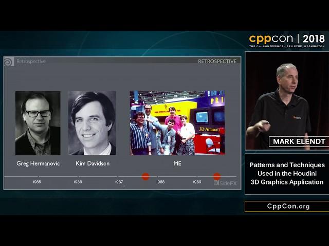 CppCon 2018: Mark Elendt “Patterns and Techniques Used in the Houdini 3D Graphics Application ”