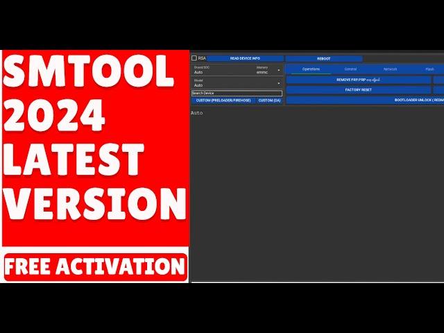 SM TOOL 2024 | Bootloader unlock | Free FRP Bypass | Xiaomi Sideload  No Need Server | Fully Offline