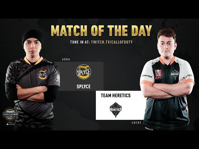 Splyce vs Team Heretics | CWL Pro League 2019 | Division B | Week 4 | Day 2