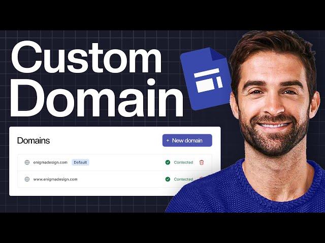 How to Connect a Custom Domain to Google Sites (2025) | Quick & Easy Tutorial