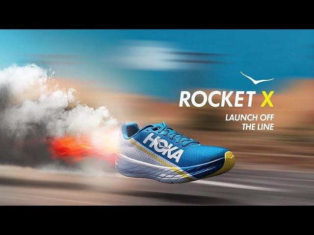 HOKA Rocket X - Launch Off The Line.