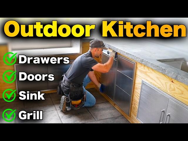 Ultimate DIY Outdoor Kitchen Transformation!