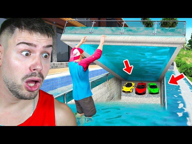 GEHEIME BASE unter iCRIMAX POOL in GTA 5 RP!