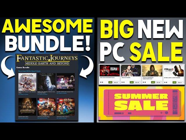 AWESOME NEW HUMBLE BUNDLE + BIG PC GAMES SUMMER SALE!