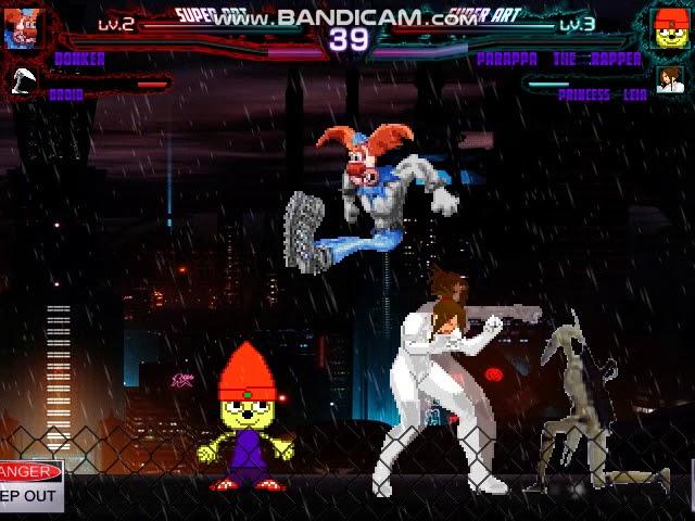 MUGEN Request: Bonker & Droid Vs Parappa The Rapper & Princess Leia