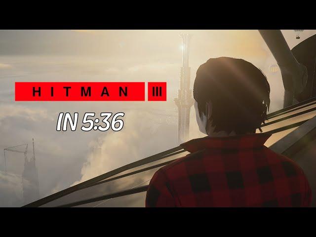 HITMAN 3: Full-Game Silent Assassin Suit Only Speedrun in 5:36