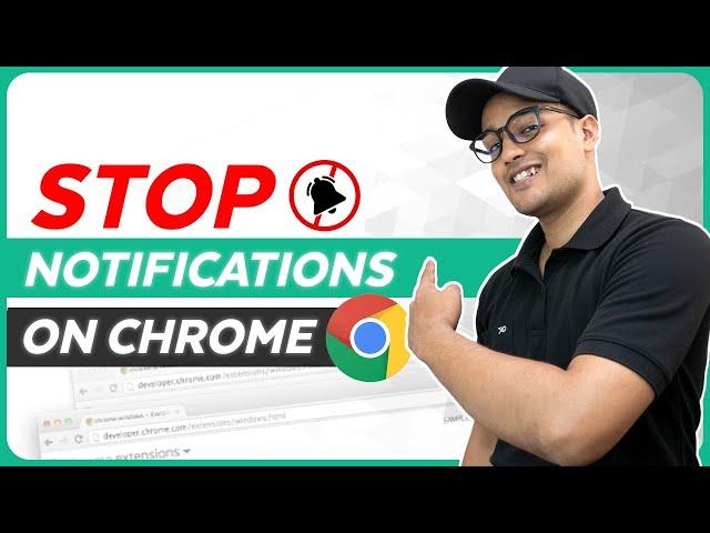 How To Stop Notification On Google Chrome Browser