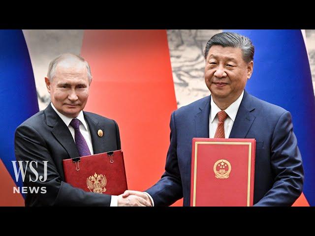 Putin Meets Xi in Beijing as Russian Forces Advance in Ukraine | WSJ News