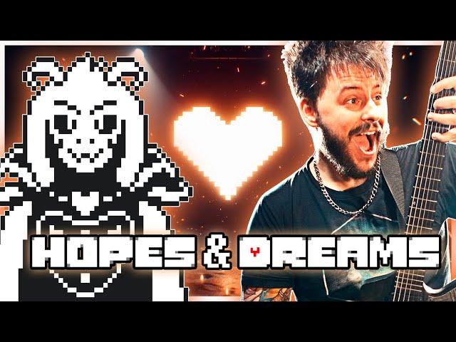 Hopes and Dreams - UNDERTALE Metal Cover | FamilyJules