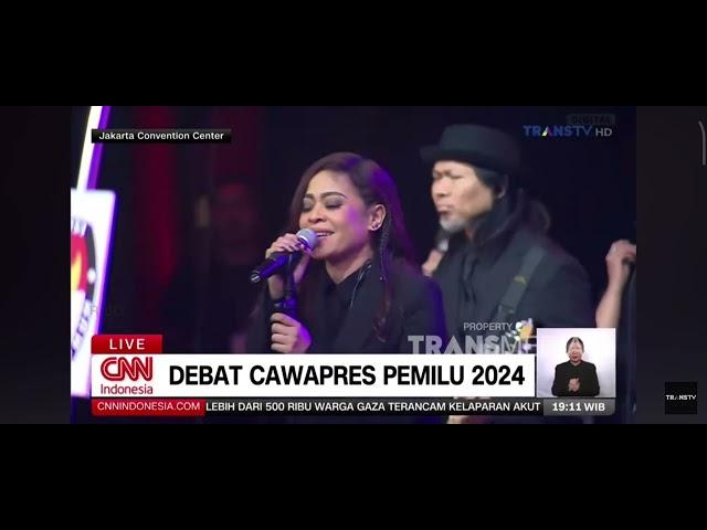 COKELAT - JINGLE PEMILU | Live at KPU RI Debat Cawapres 2024 #kpu #cokelat #pemilu2024