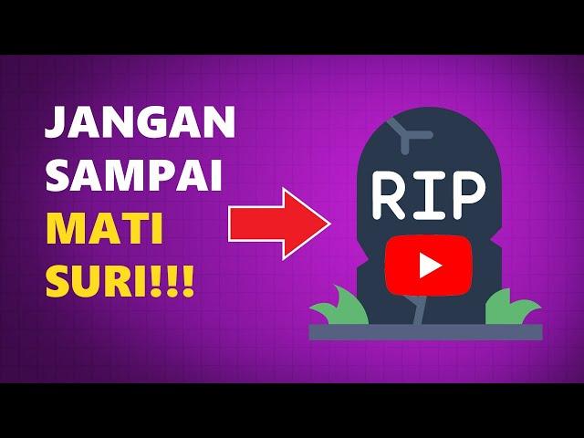 Penyebab UTAMA Channel Youtube Sepi Penonton