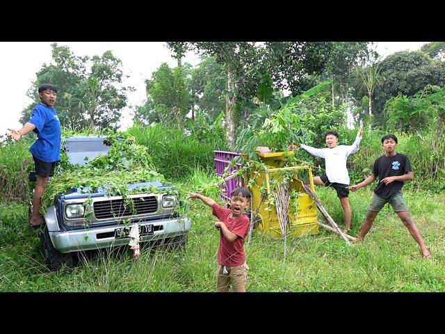 RAMA KAGET BANGET WAKTU NEMUIN MOBIL TERBENGKALAI YANG UDAH DI TUMBUHIN RUMPUT