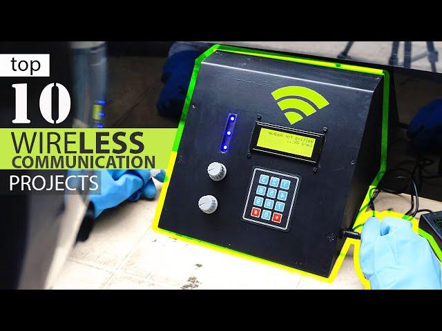 Top 10 Wireless Communication Projects | Electronics & Telecommunication