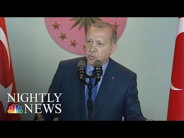 Turkey Accusing US Of Trying To Tank Its Economy After Trump Orders New Sanctions | NBC Nightly News