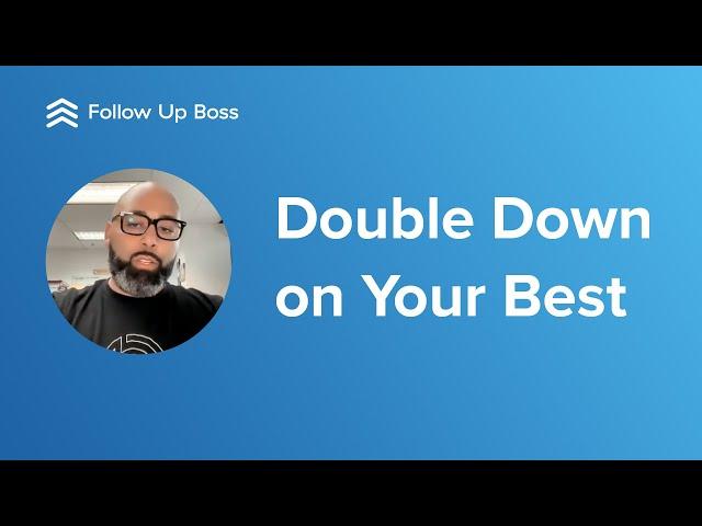 Double Down on What You Do Best | Daniel Dixon