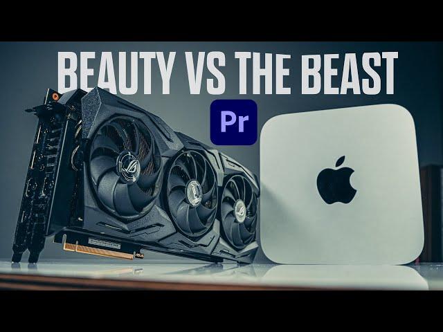 M1 Max Mac Studio vs Custom PC with Premiere Pro | Beauty vs Beast