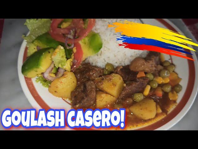 DELICIOSO ALMUERZO CON GOULASH CASERO / Cocina Con Nelu #QuédateEnCasa y #Cocina #Conmigo