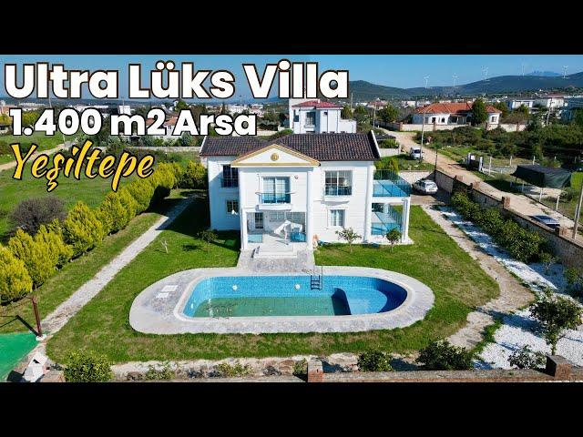 Yeşiltepede Lüks Villa 1.400 m2 Arsa İçinde Emsalsiz Villa Turu E-540