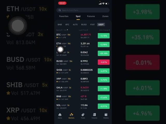 How to BUY other coins using USDT on BINANCE(BUY ALTCOINS)