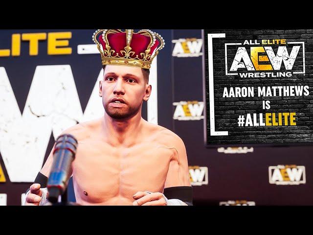 I Quit WWE and Signed with AEW!! (AEW: Fight Forever Road To Elite)