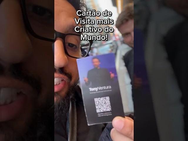 Cartão de visitas com Realidade aumentada