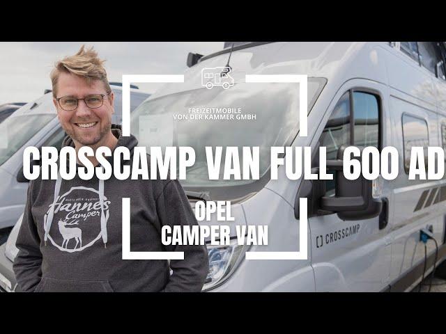 Camper Van für die Familie! Crosscamp Full 600 mit Aufstelldach