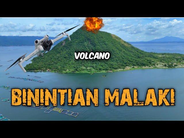 ANO ANG MERON SA BUNGANGA NG BININTIAN MALAKI. TAAL VOLCANO?