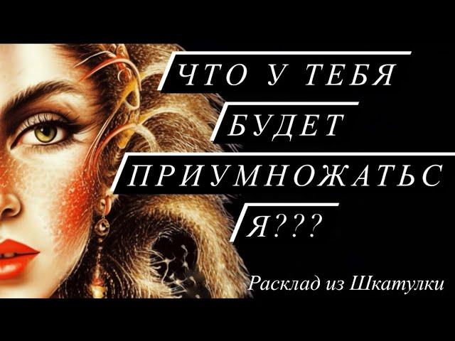 ЧТО БУДЕТ ПРИУМНОЖАТЬСЯ? ‍#tarot#гаданиеонлайн#шкатулкараскладов#даров