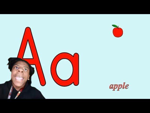 IShowSpeed learns his ABCS