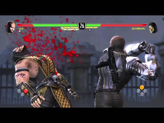 Mortal Kombat vs DC Universe - Arcade mode as Jax