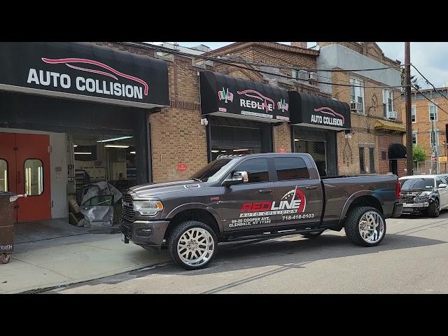 Redline Auto Collision Glendale NY |  Website Intro via DinoRiese.com Inc.